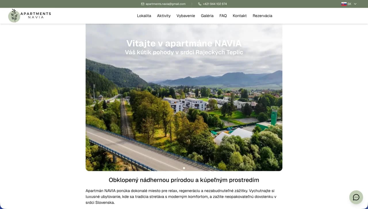 Vlastná webstránka